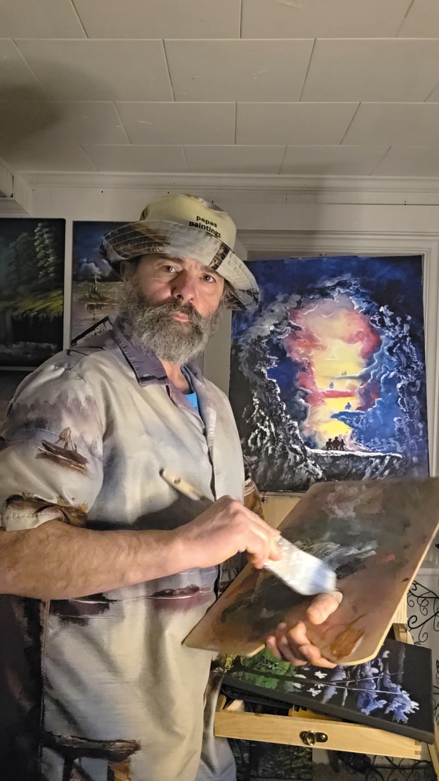Get ready to watch me paint live need a few more followers
