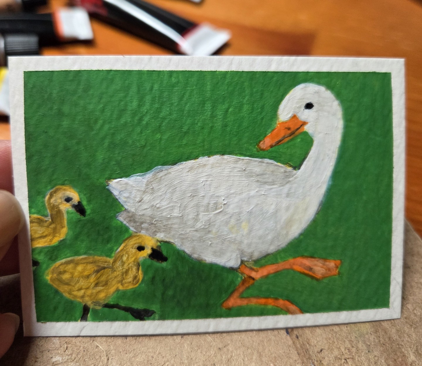 Proud Mother Goose