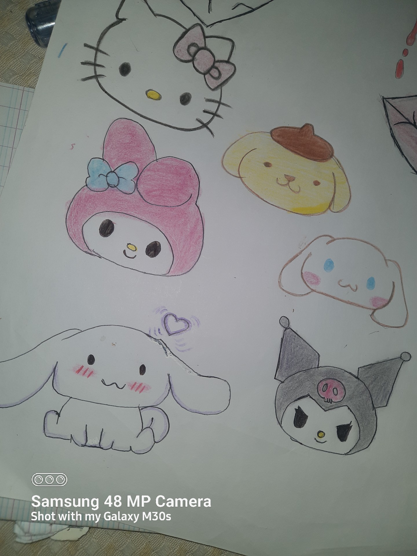 Cartoons drawing💓🌷