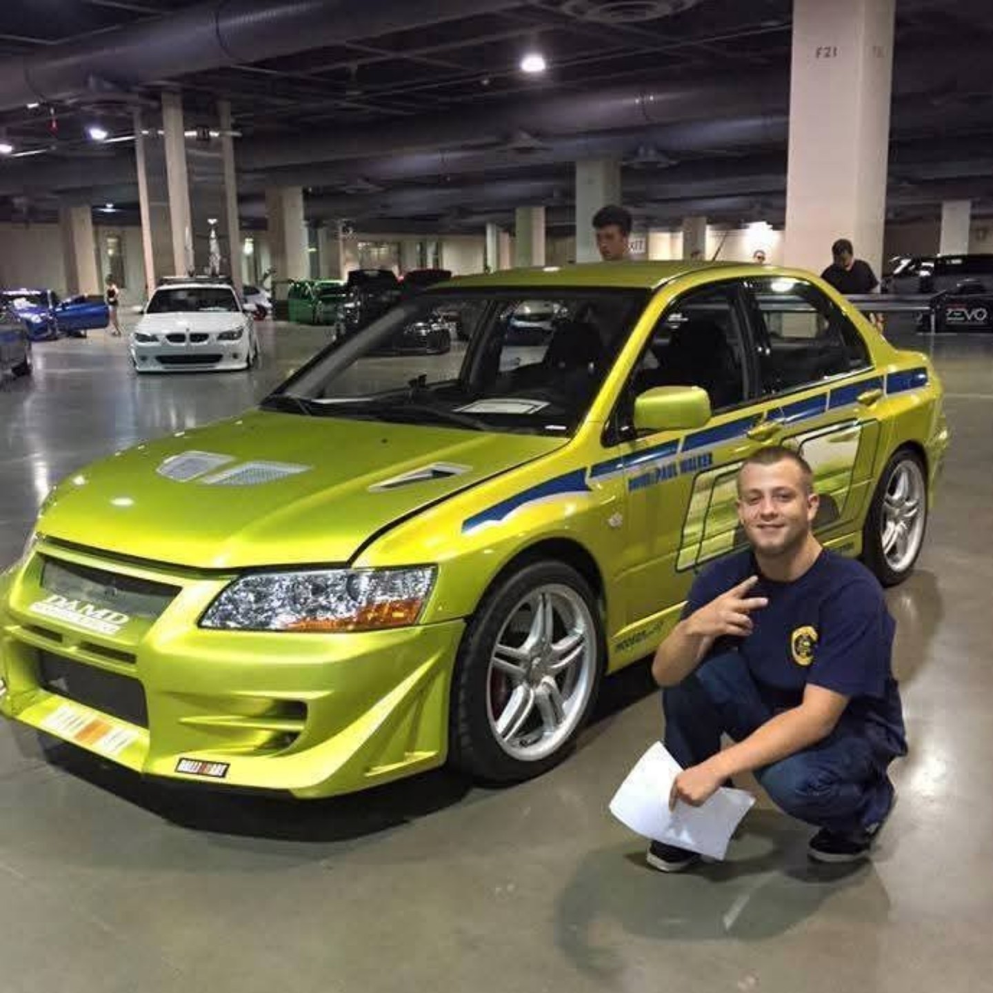 Me and the 2 fast 2 furious evo
