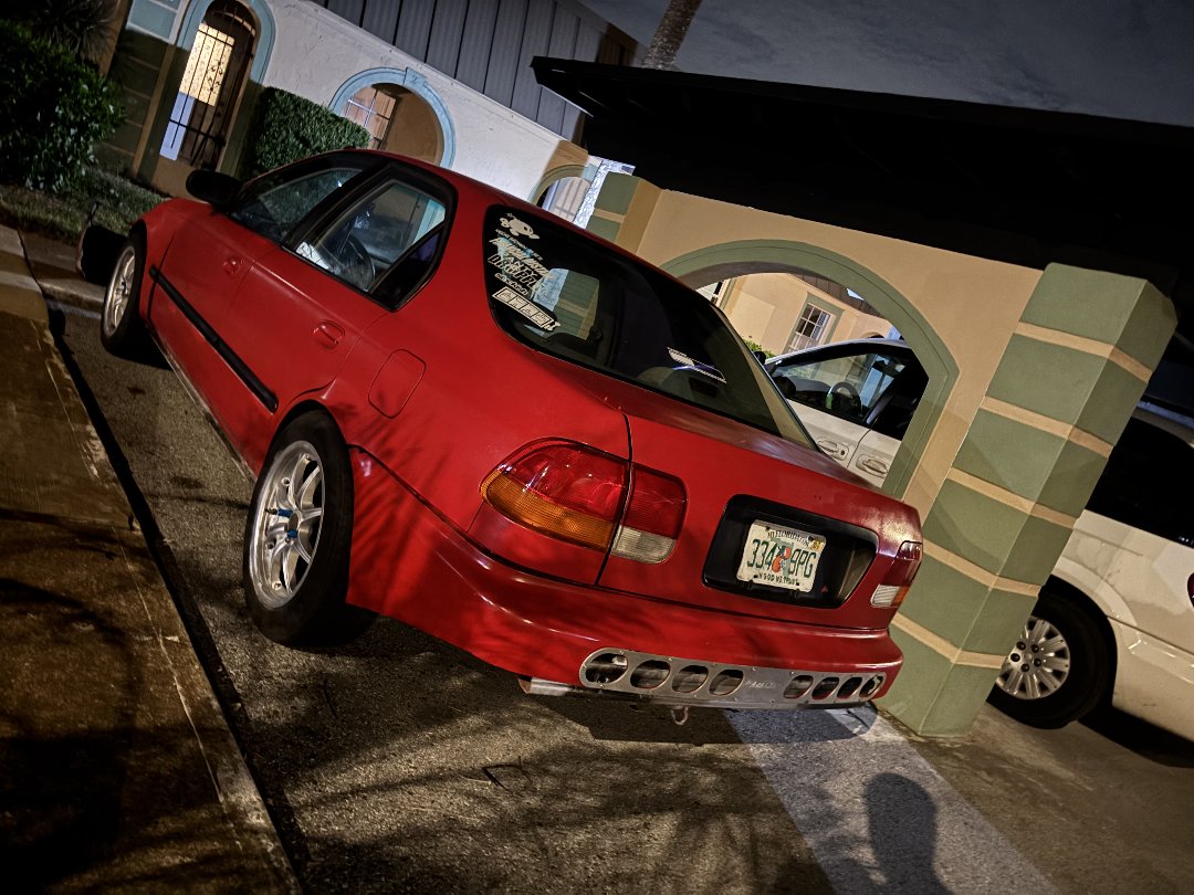 New rear bumper on my ej6