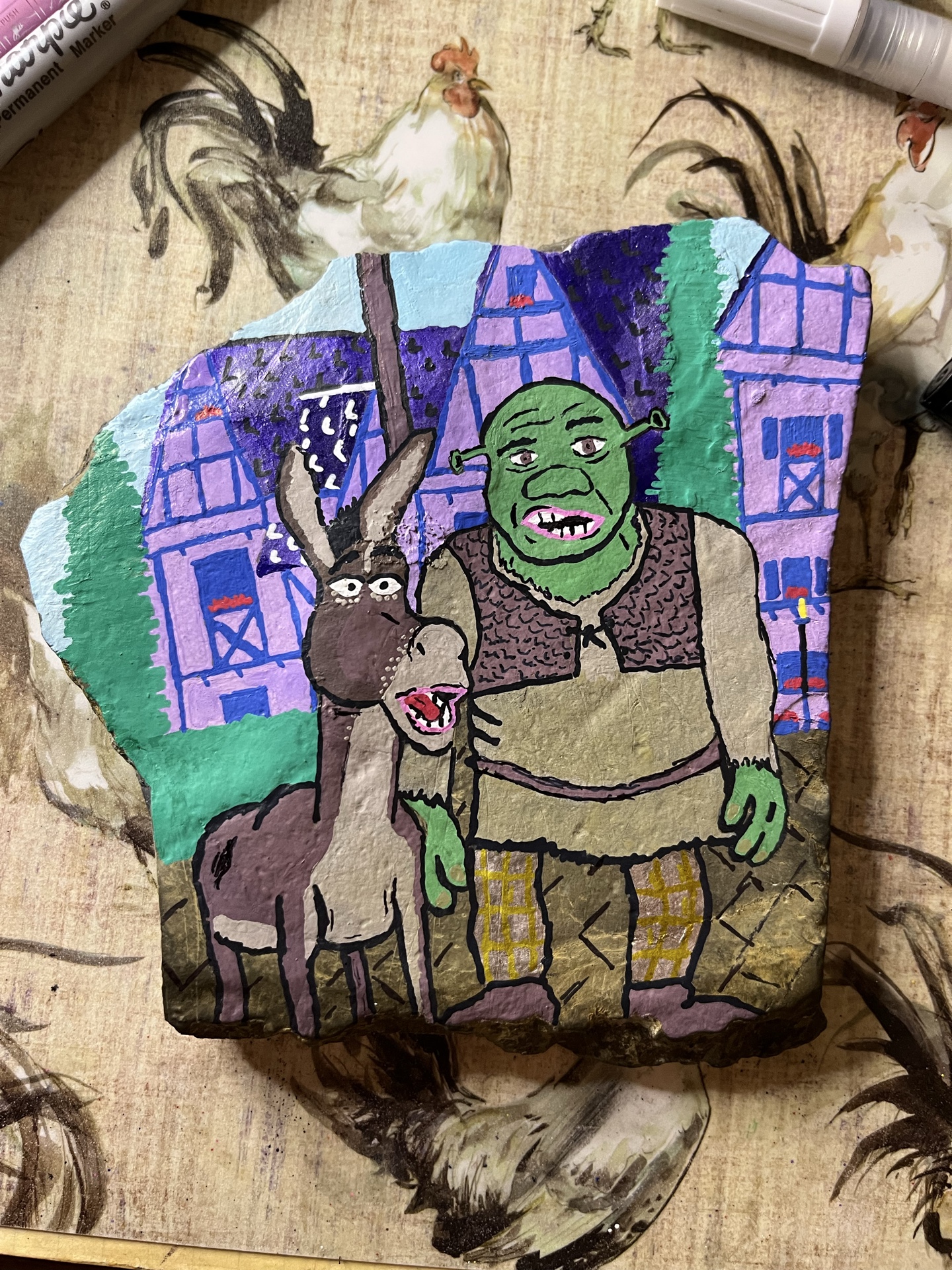 Shrek and Donkey